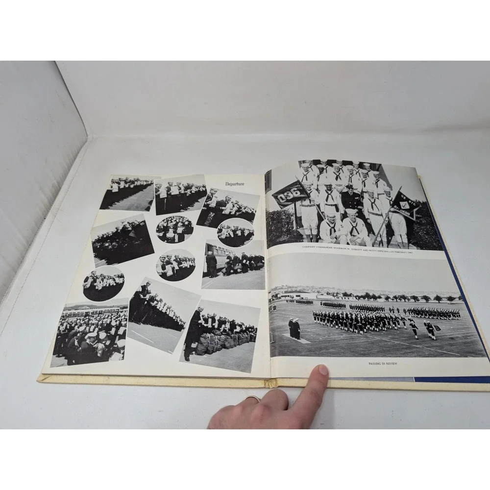 The Anchor United States Naval Training Center Yearbook San Diego Company 61-036
